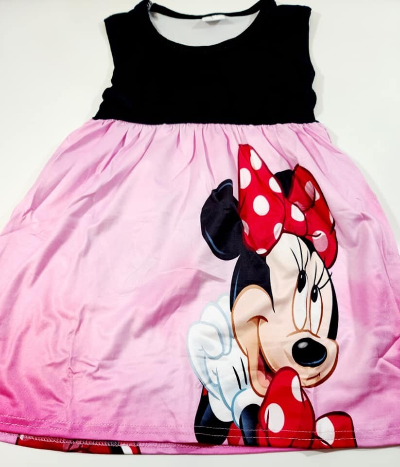 Mini Mouse Tank Dress - 4t