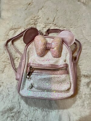 Lt Pink Mini Mouse - Backpack