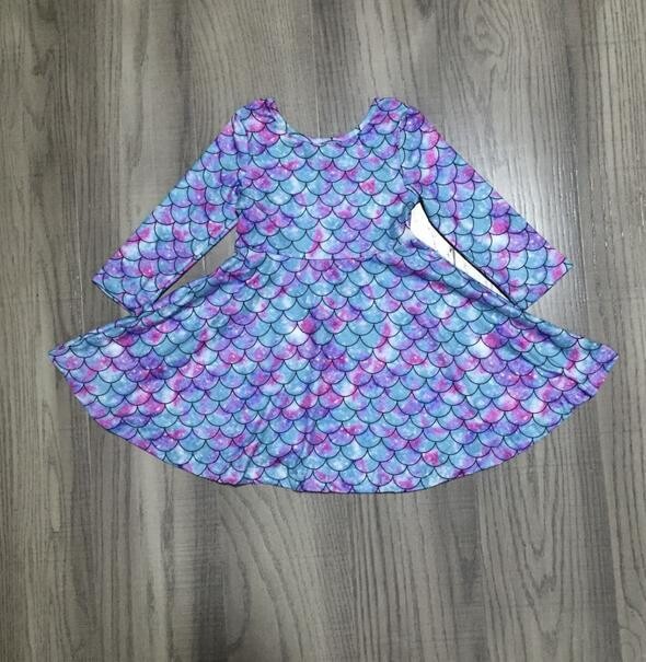 Mermaid Scales Dress - 3T