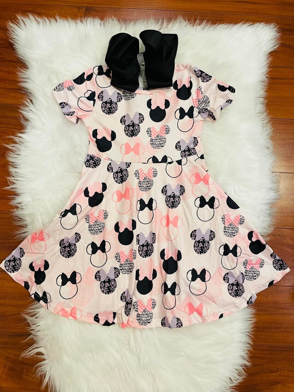 Mini Mouse Pink Dress - 2t