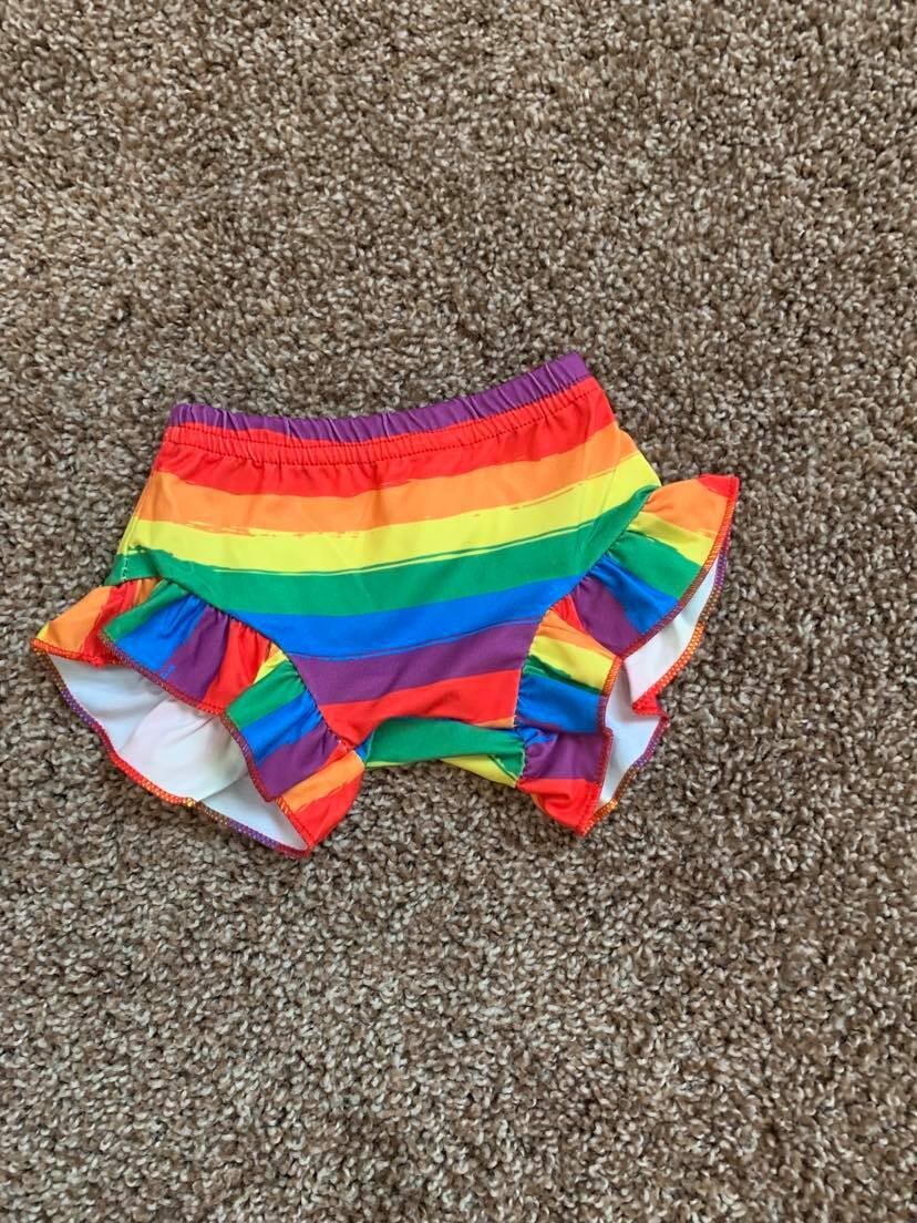 Rainbow Bummies - 12/18mo