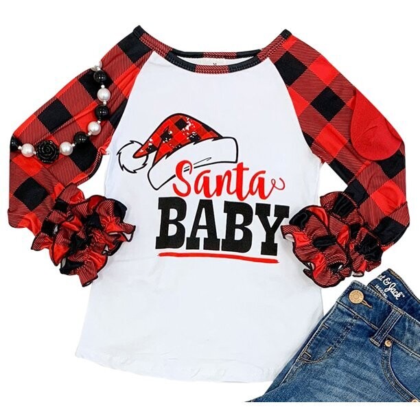 Santa Baby Tee - 12/18mo
