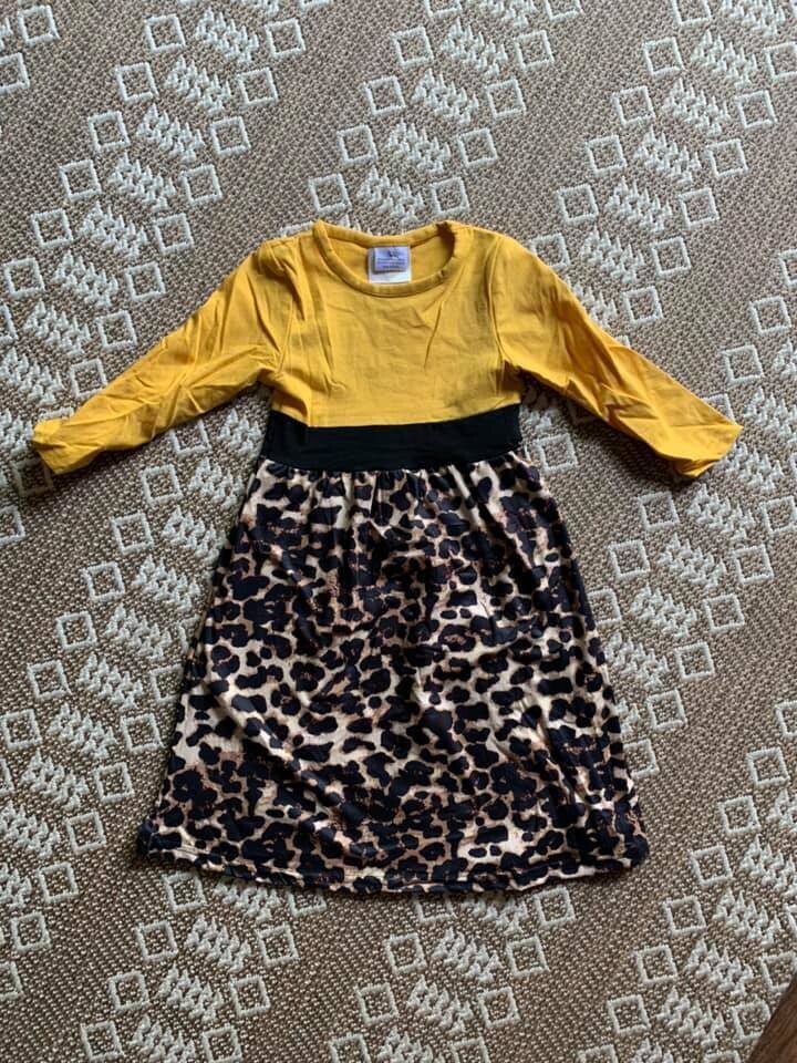 Yellow Cheetah Maxi - 12/18M