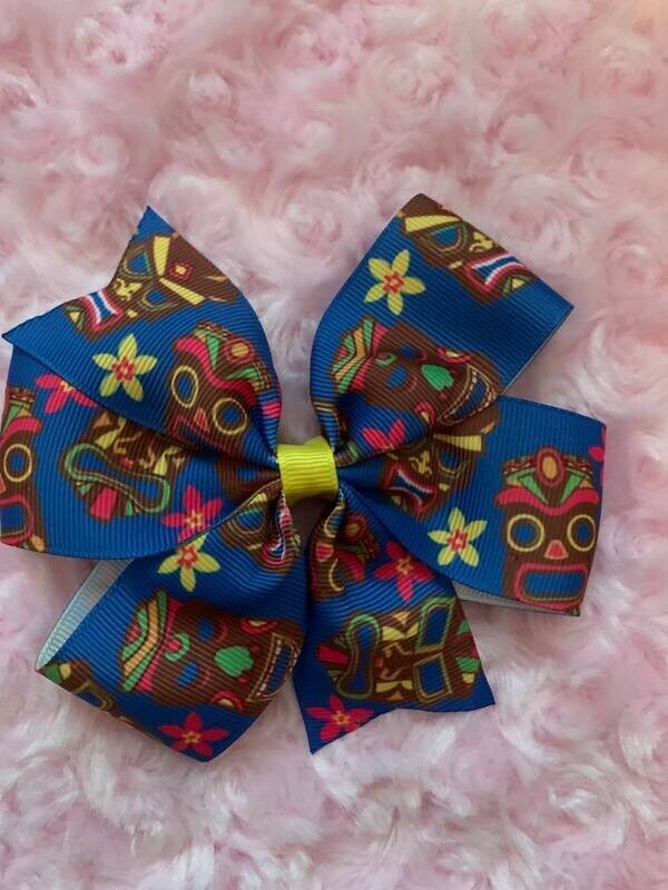 Bow58 - Blue Tiki - Tiki 5&quot;