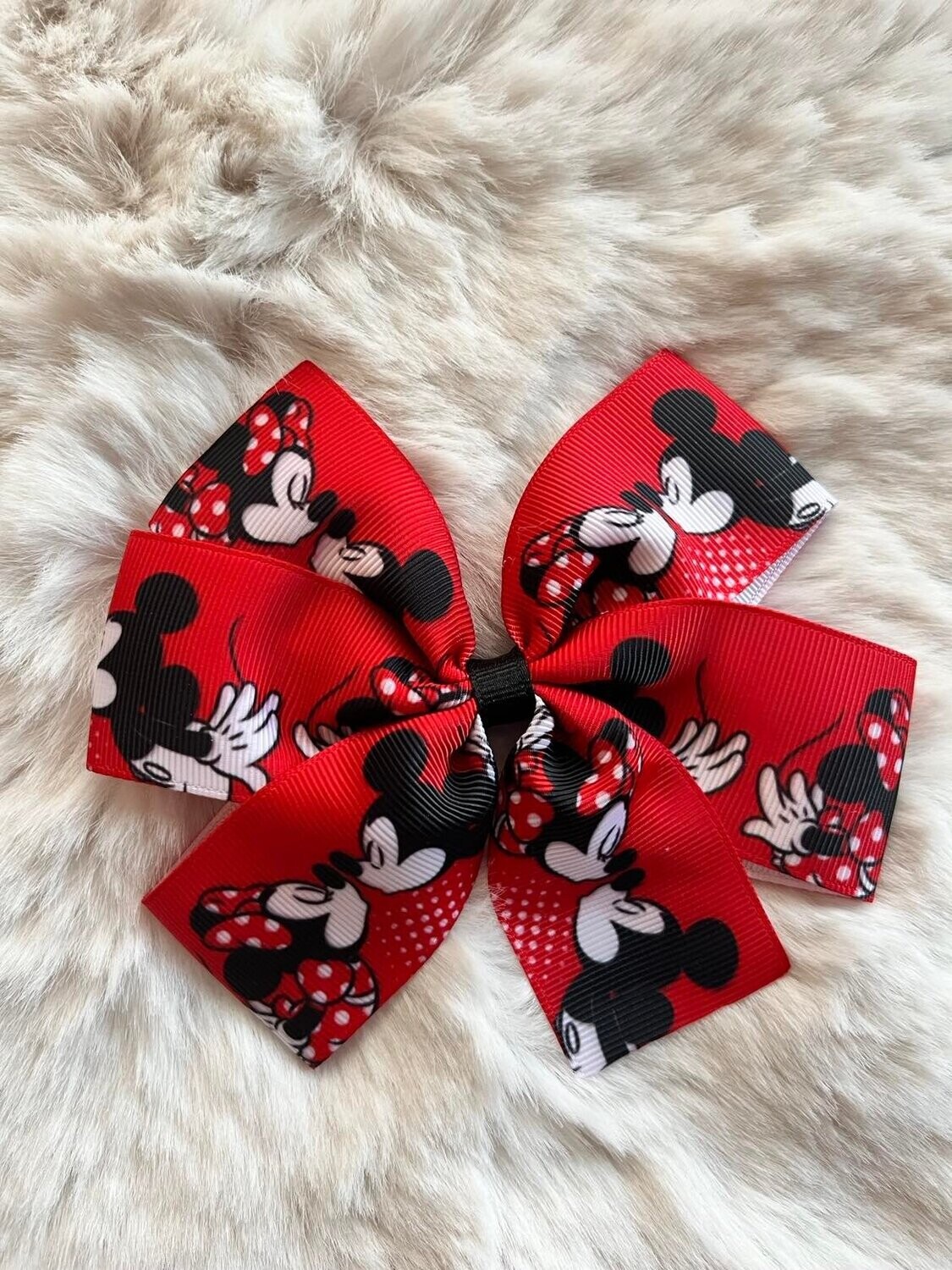 Bow1852 - Mini Mouse Red
