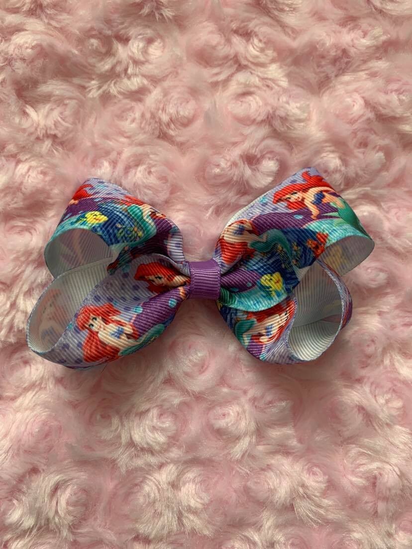 Bow36 - Little Mermaid - Ariel 4&quot;