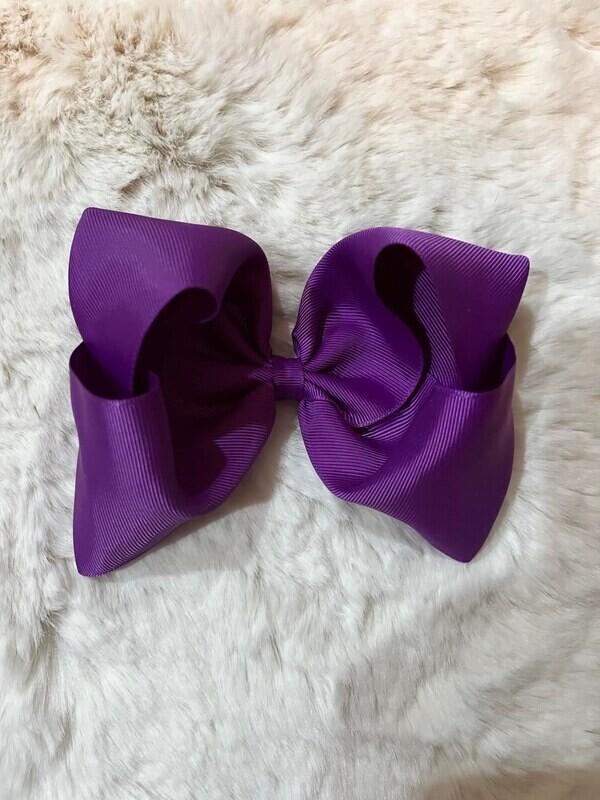 Bow1580 - Purple - 6.5&quot;