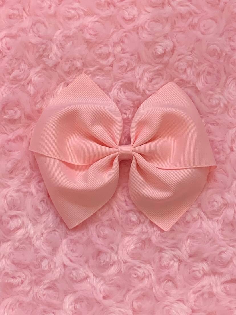 Bow834 - Light Pink - 5.5&quot;