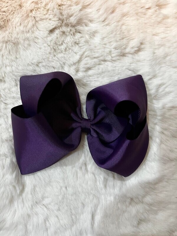 Bow1579 - Dark Purple - 6.5&quot;