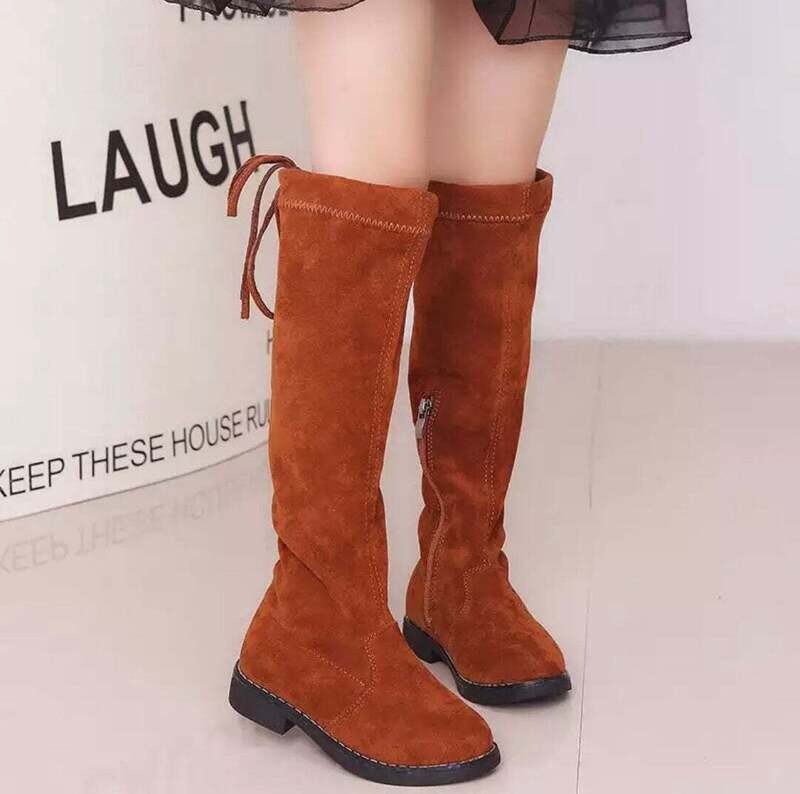 Brown Knee Boots - 10T