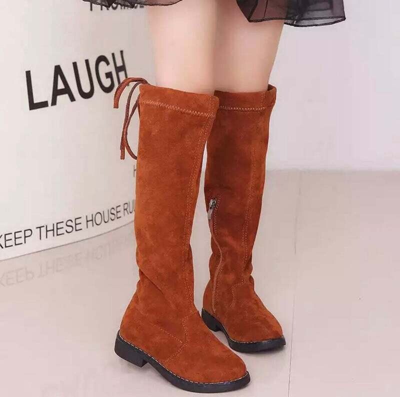 Brown Knee Boots - 1.5BG