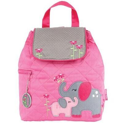 Elephant Quilted Backpack