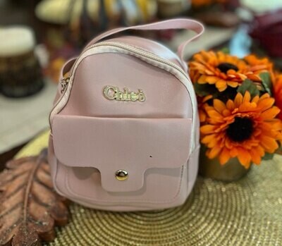 Mini Backpack purse - Rose