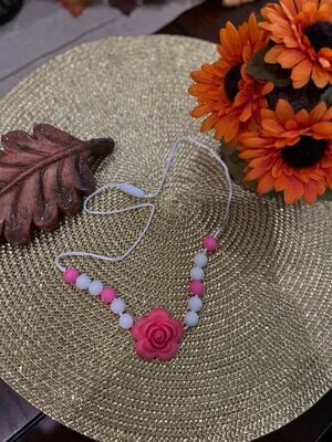 Pink - Teething Necklace