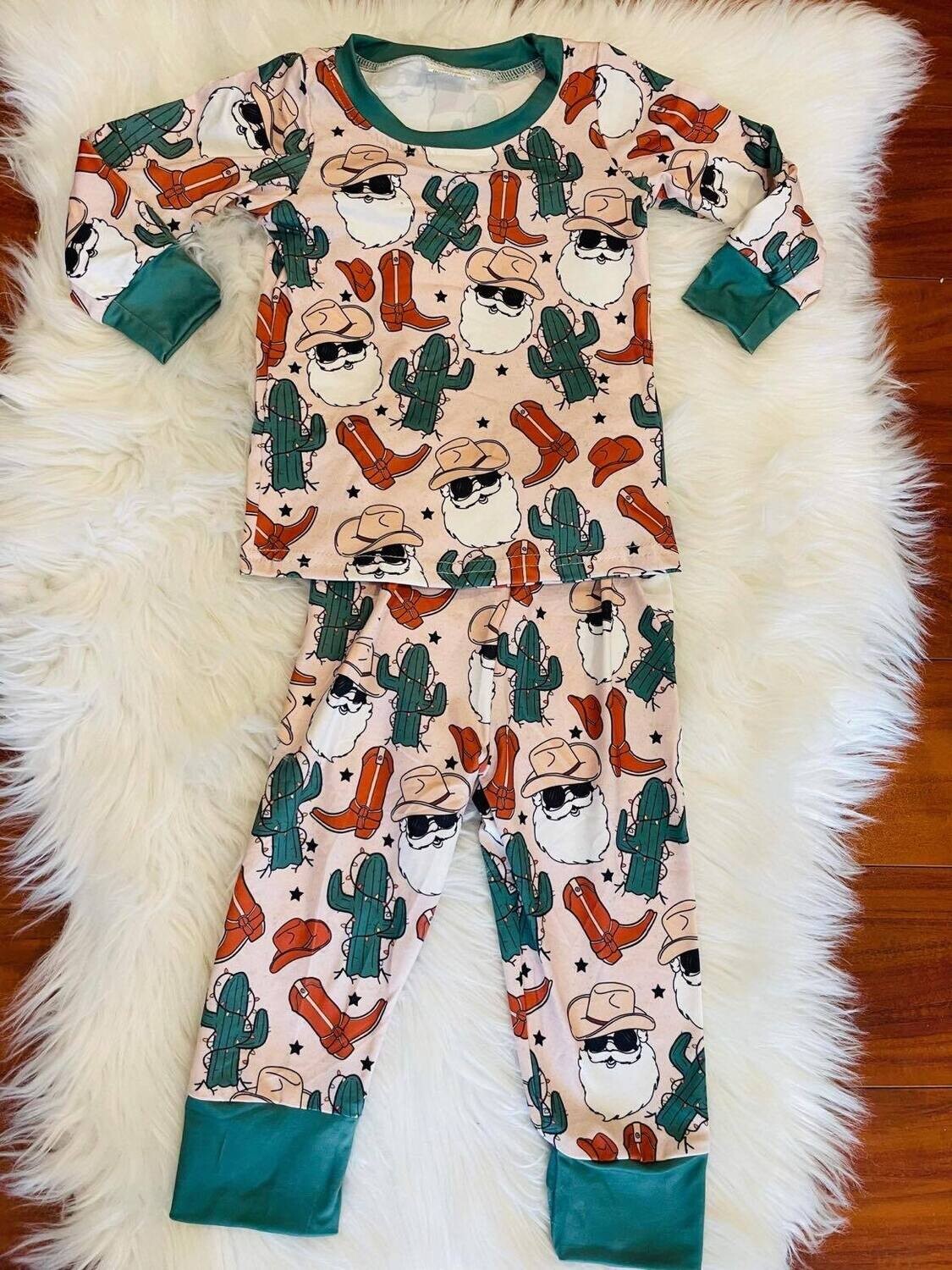 Santa Boot PJ&#39;s - 7/8