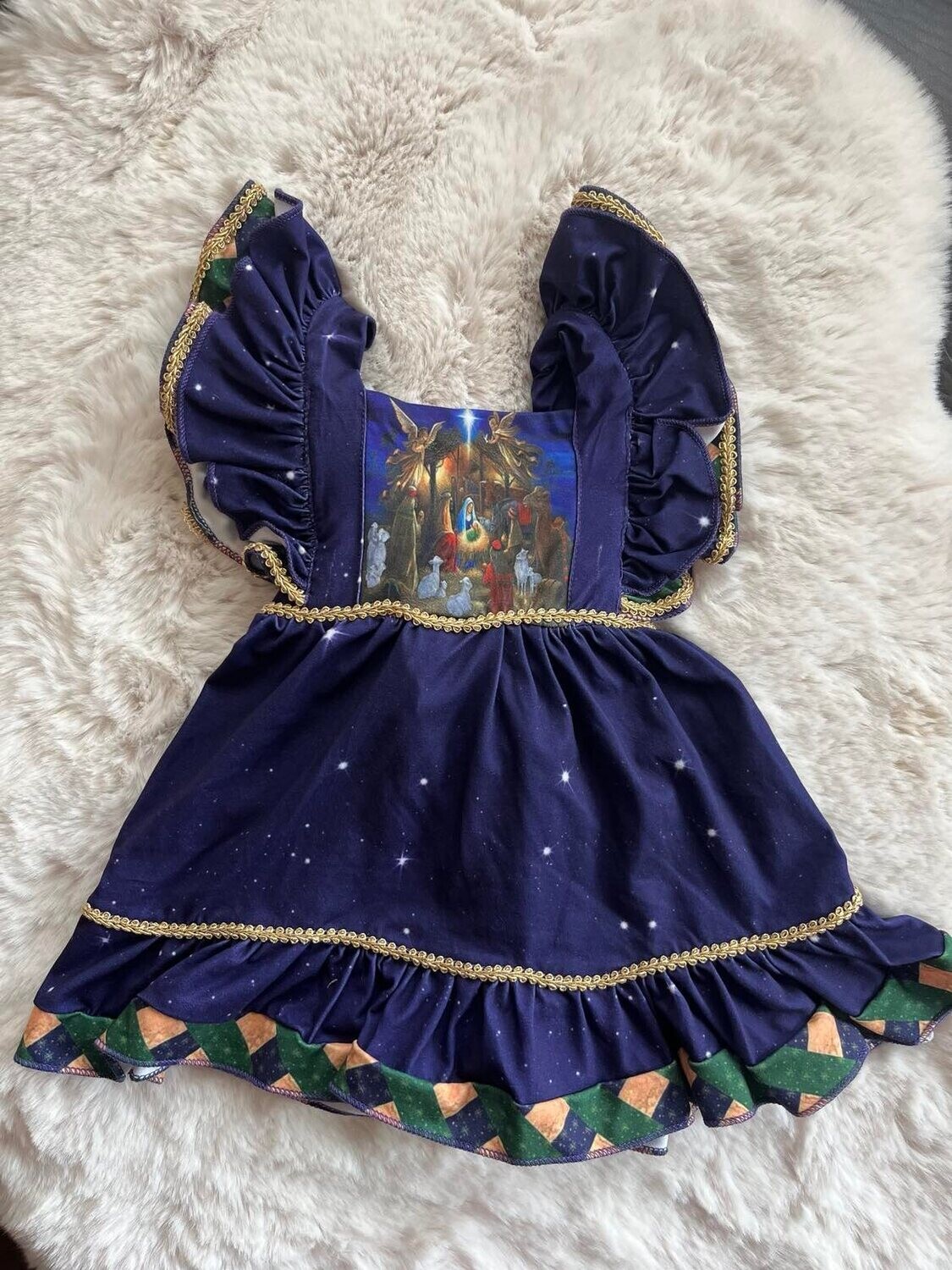 Christmas Nativity Dress - 7/8