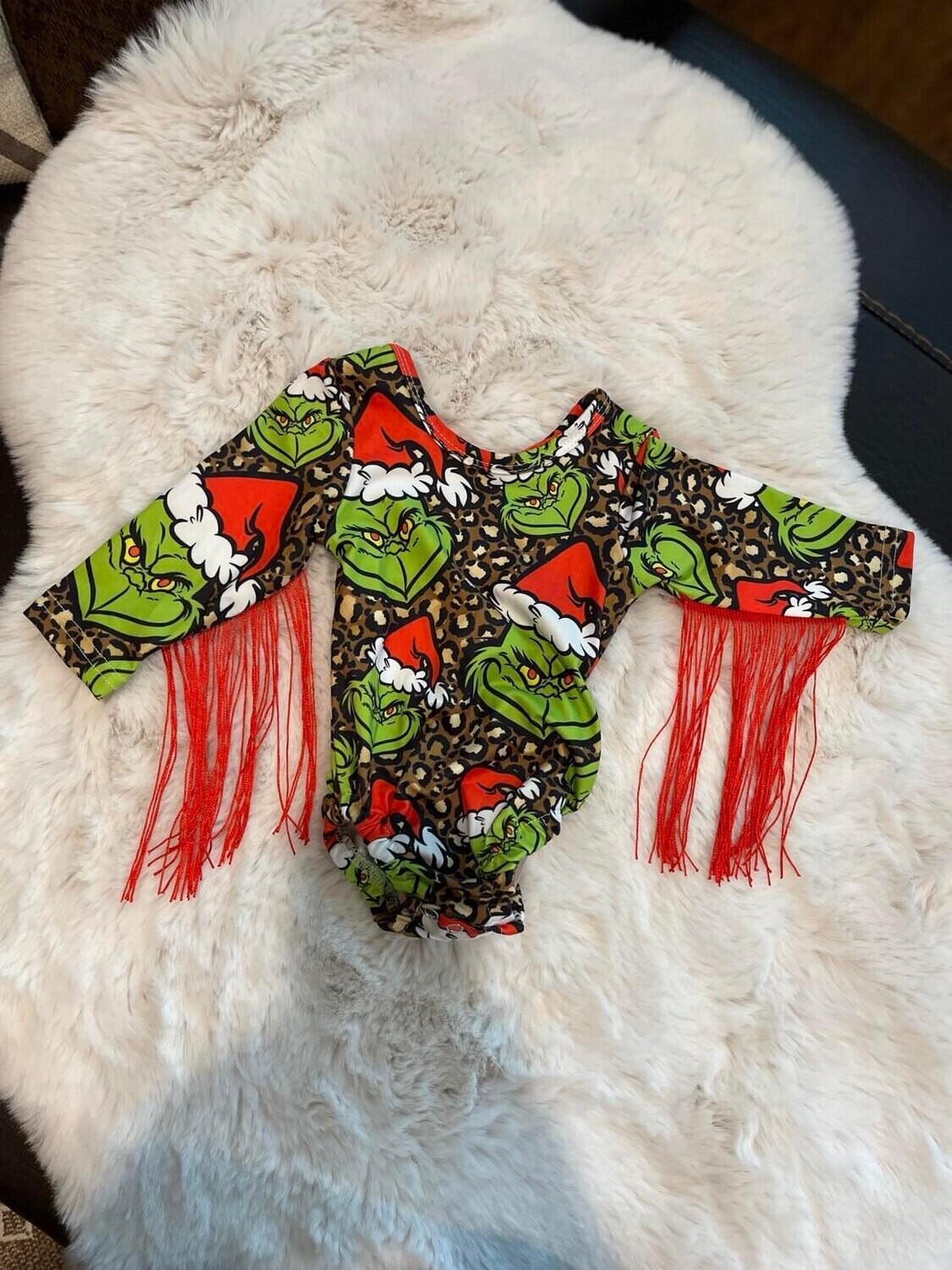 Grinch Leotard - 12mo