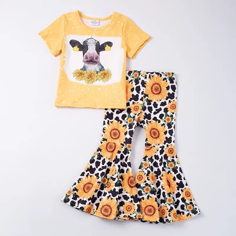 Sunflower Cow Set - 5/6