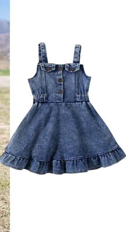 Denim Dress - 2t