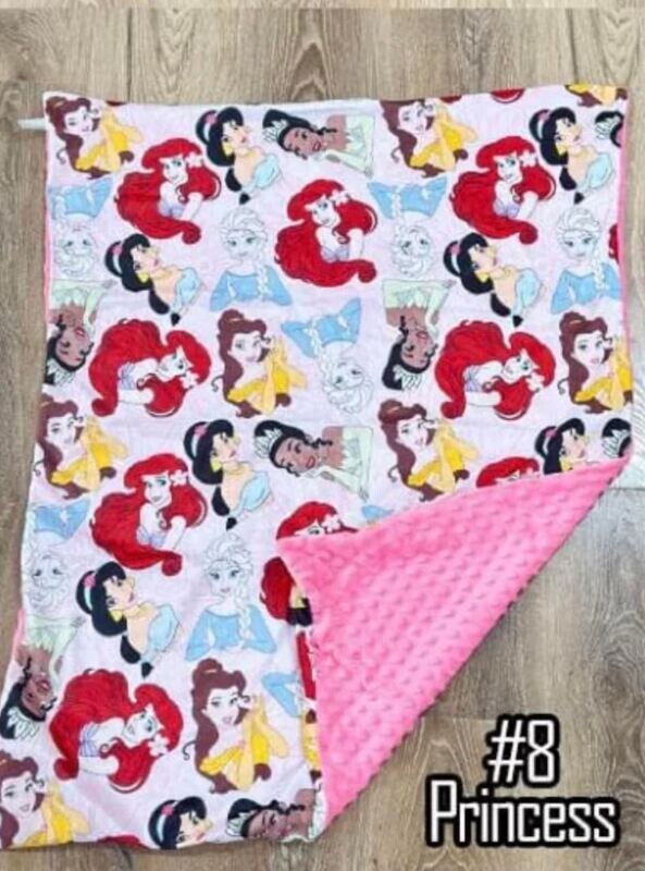 Princesses Minky Blanket