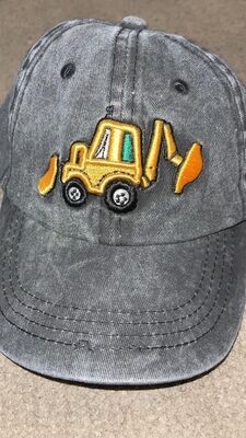 Excavator Hat Black - Toddler