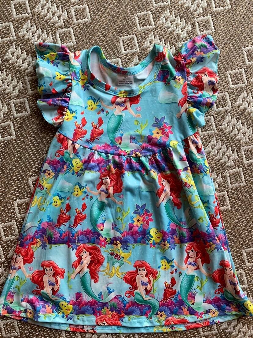 Mermaid Dress - 2t