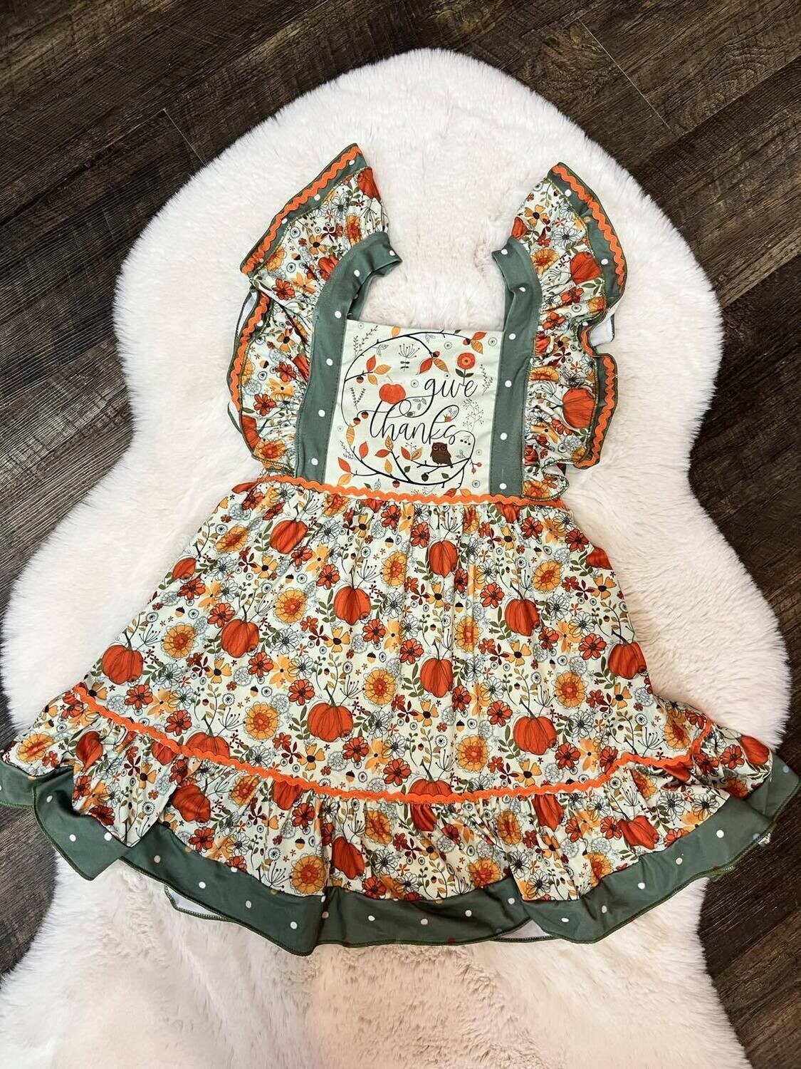 Give Thanks Dress - 7/8