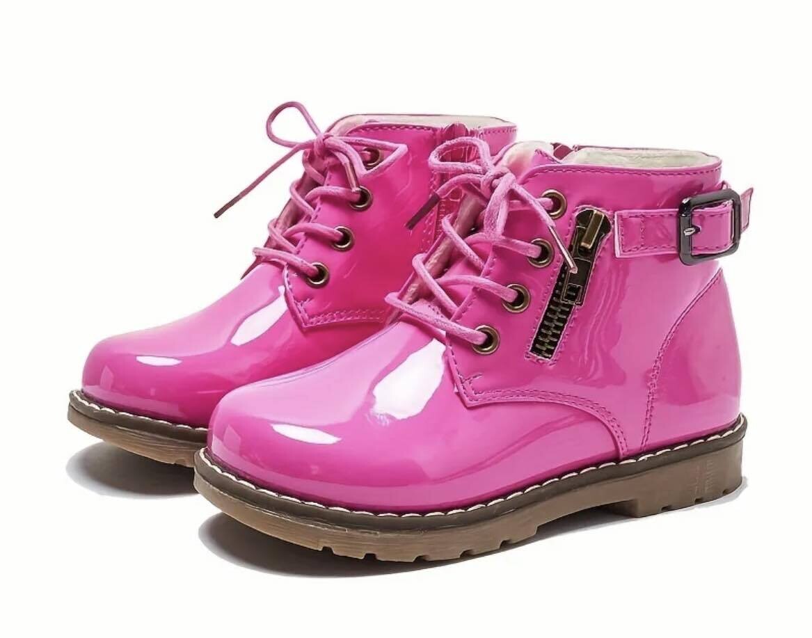 Rose Red Boot - 7 Toddler