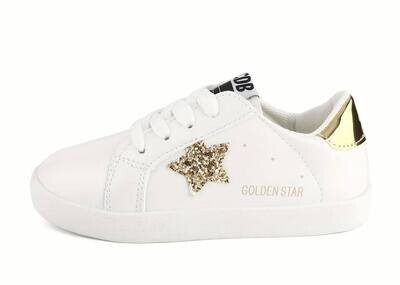 Gold Star Sneakers - 9 Toddler