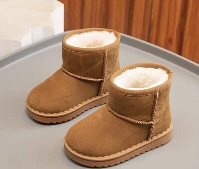 Light Brown Boots - 8 1/2 Toddler
