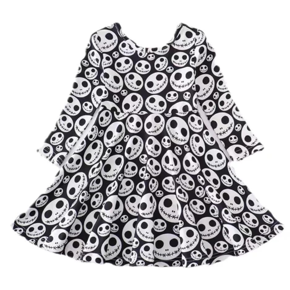 Jack Skellington Dress - 6/12mo