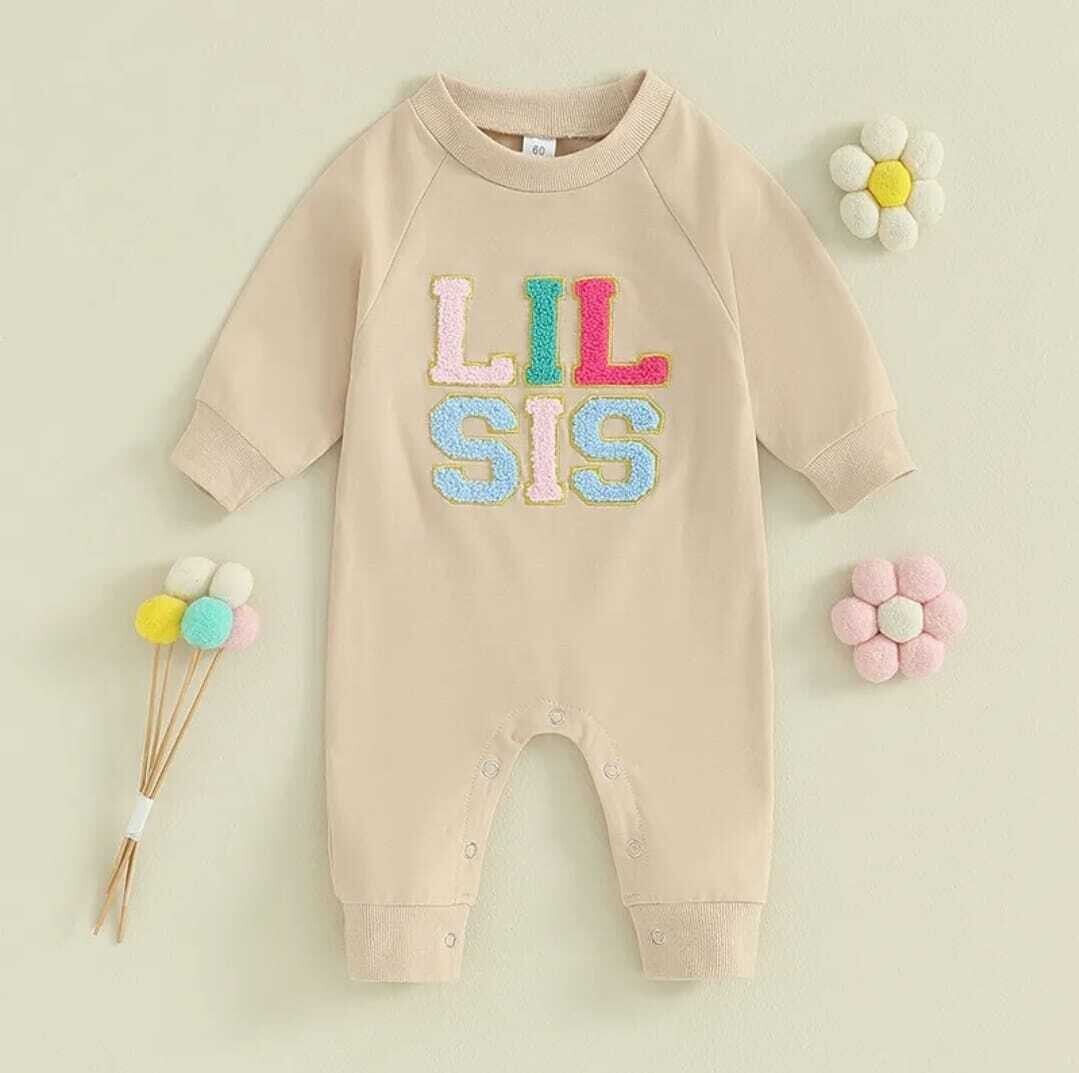 Lil Sis Romper - 3/6mo