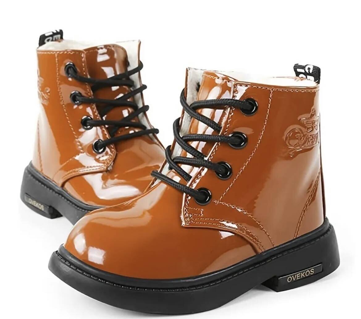 Brown Boots - 6 1/2 Toddler