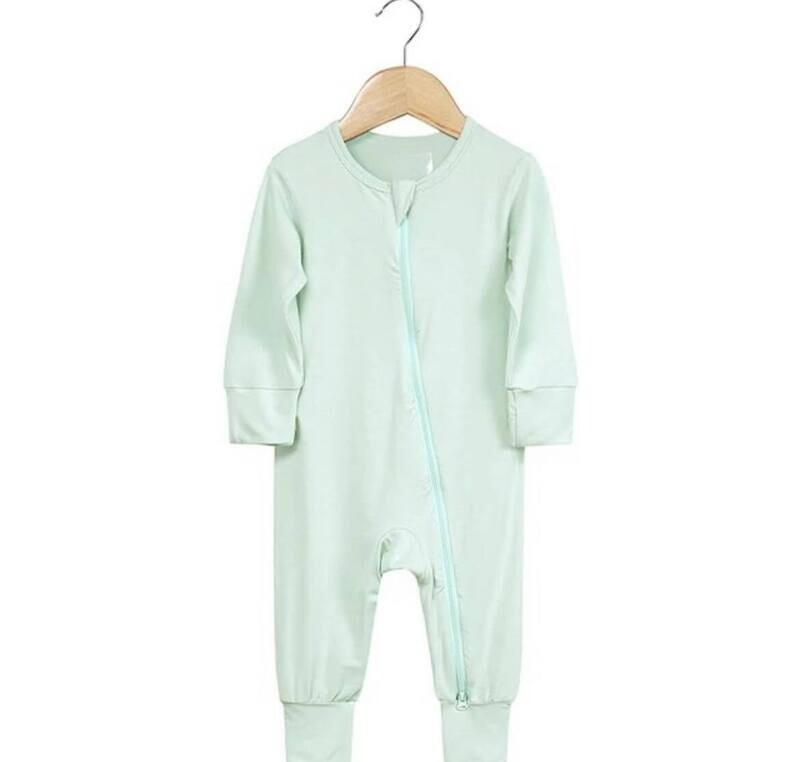 Mint Bamboo Zippy - 3/6mo