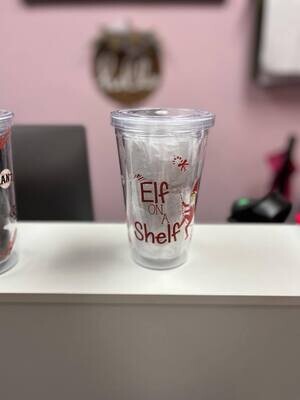 Elf on a Shelf Cup