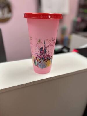 Princess Castle Color Changing Cup