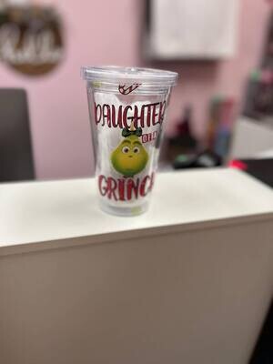 Daughter of a Grinch Cup