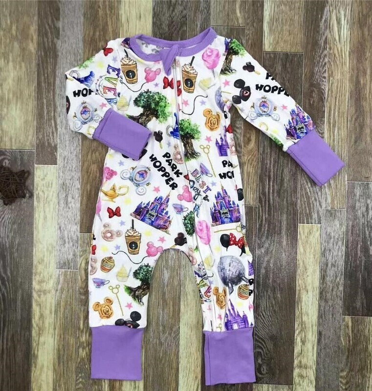 Park Hopper Bamboo Jammies - 3/6mo