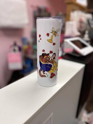 Stainless Steel Beauty and the Beast cup