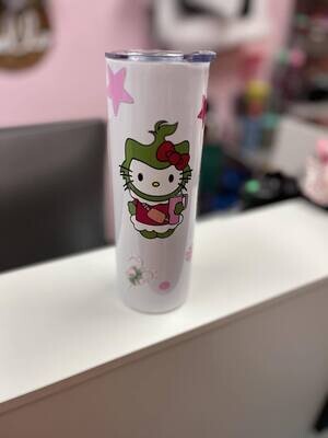 Stainless Steel Hello Kitty Grinch Cup