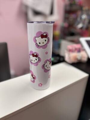 Stainless Steel Pink Hello Kitty Cup