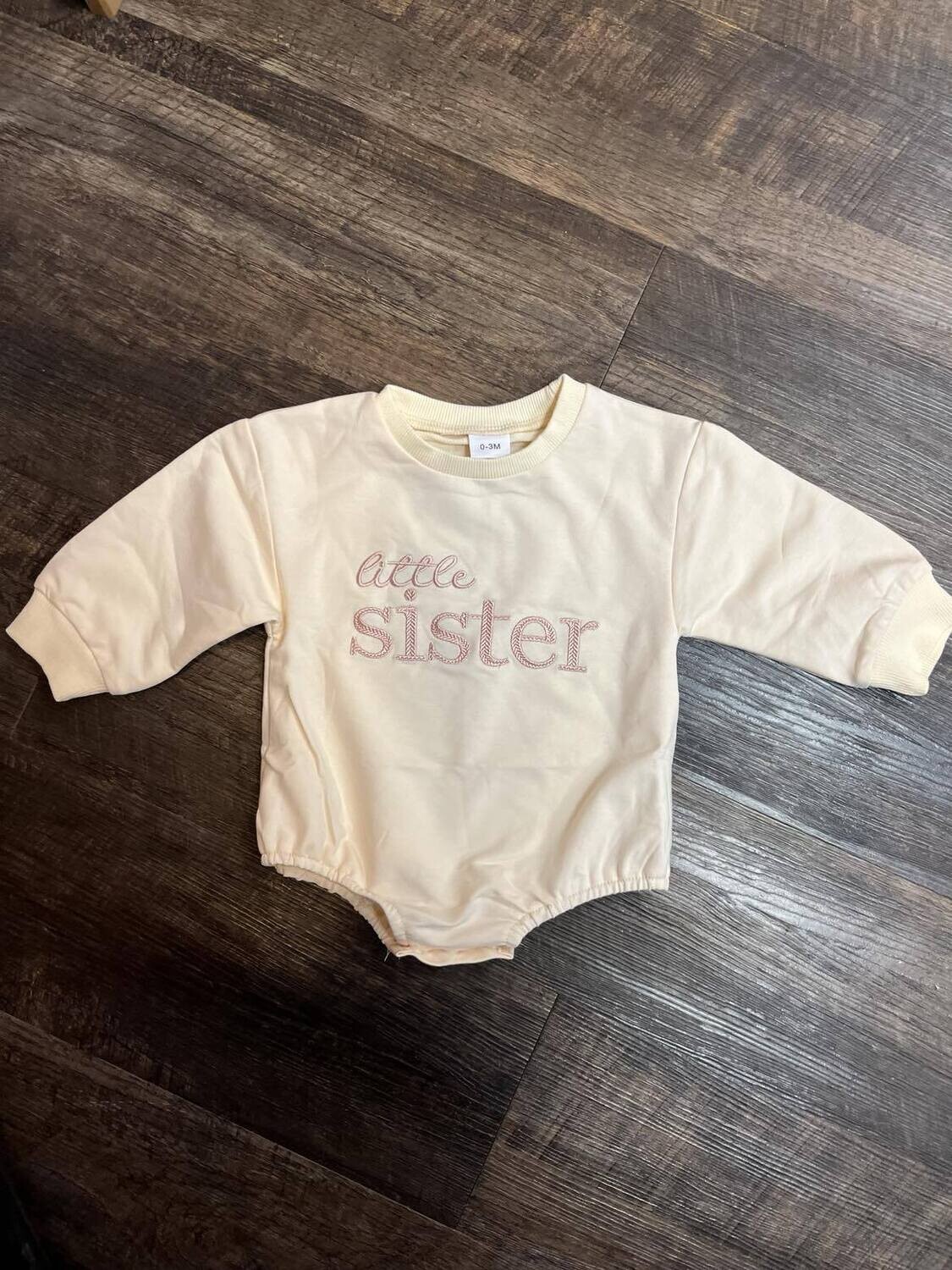 Little Sister Romper - 0/3mo