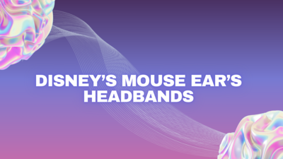 Mouse Ear's Headbands