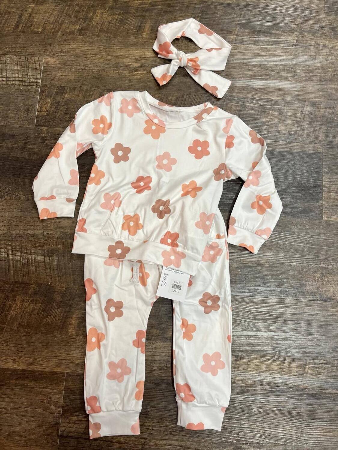 Floral Lounge Set - 3t