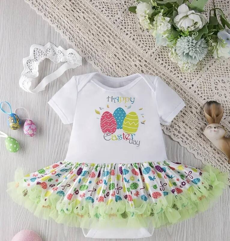 Happy Easter Tutu - 6/9mo