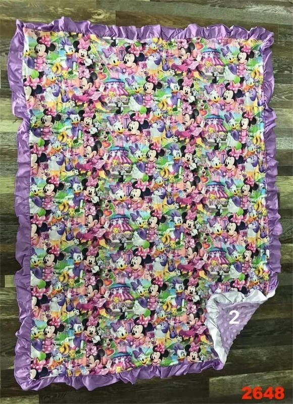 Daisy and Minnie Minky Blanket