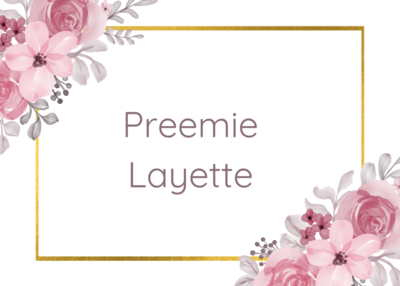 Preemie Layette