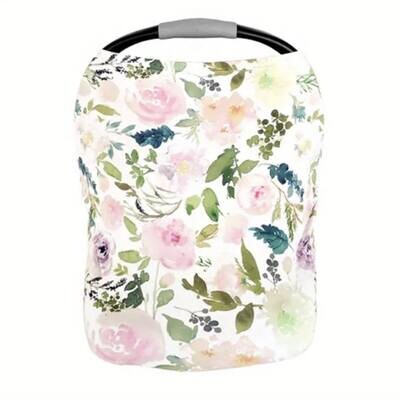 Watercolor Carseat Cover