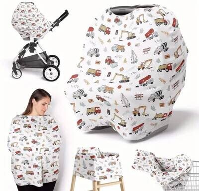 Construction Carseat Cover
