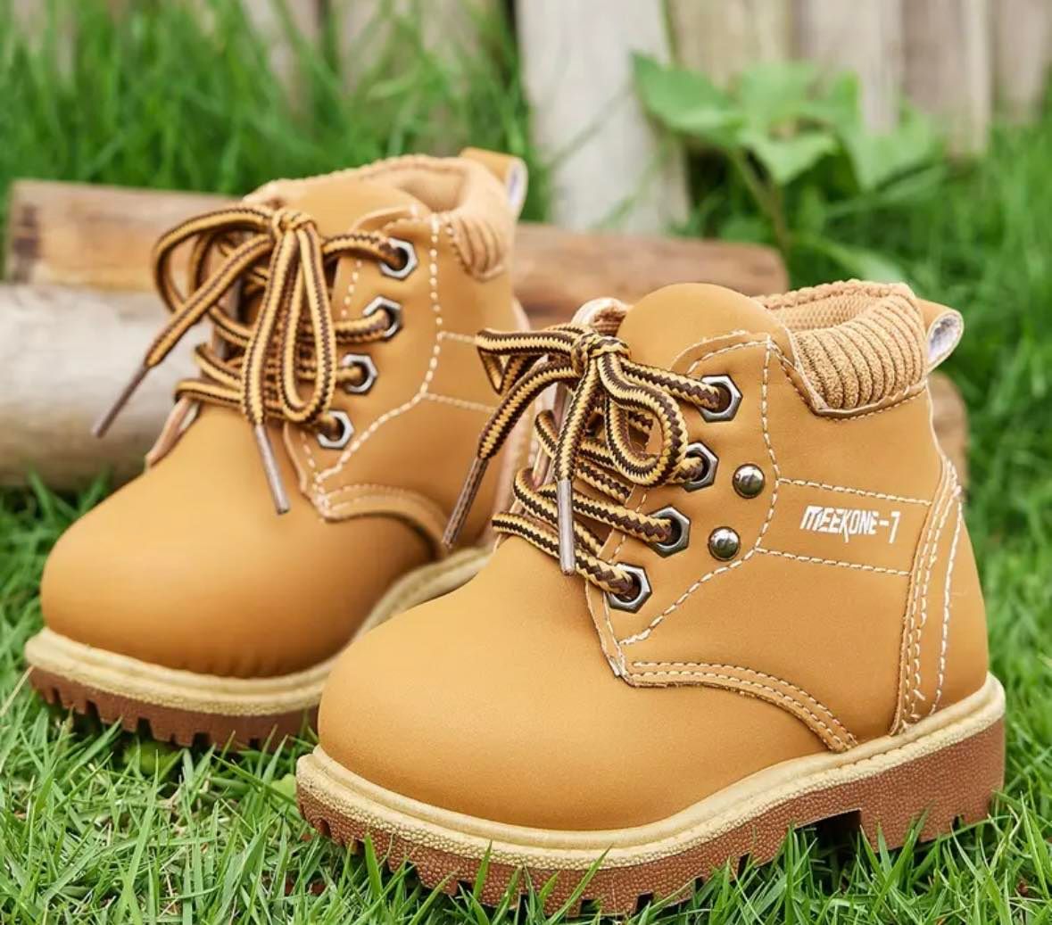 Brown Boots - 11 1/2 Little Kid